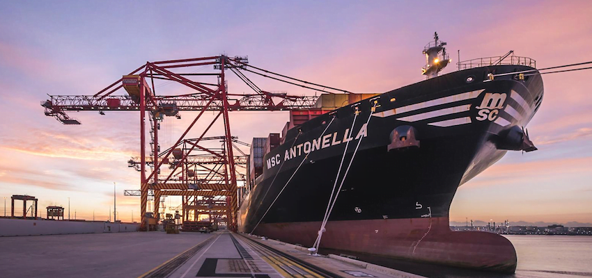 Another large ship for NSW Ports