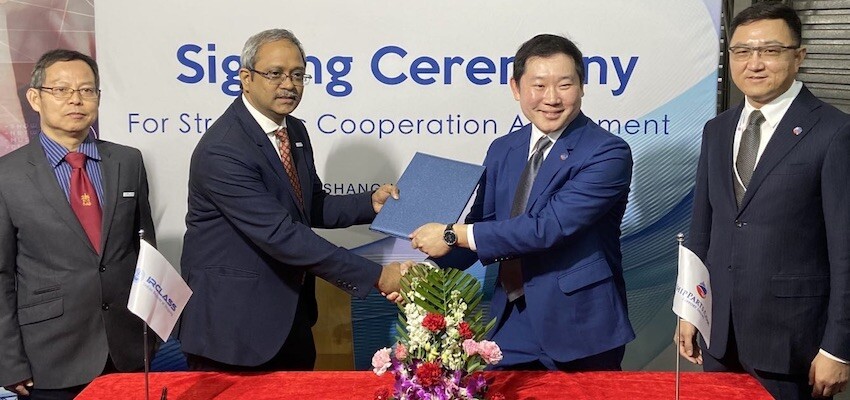 IR Class and parts website sign agreement