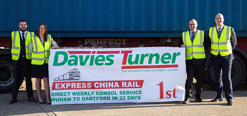 Express rail container service from China to UK re-commences