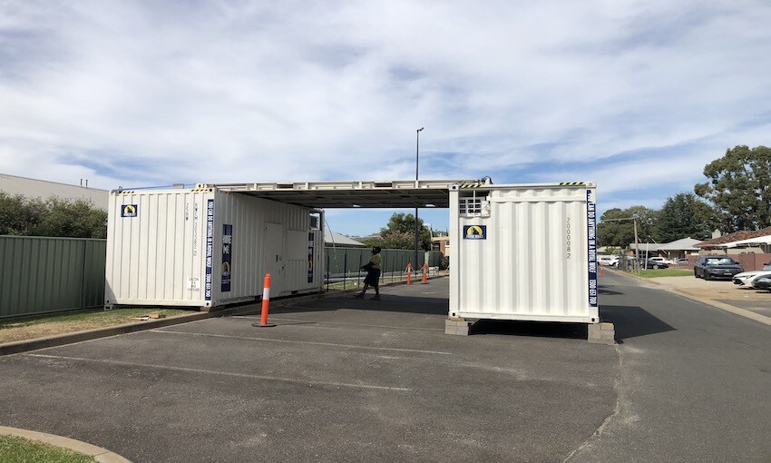 Royal Wolf develops medical testing facilities using containers