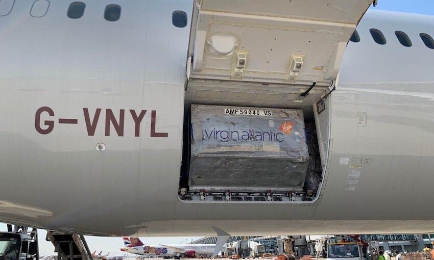 Virgin delivers protective equipment