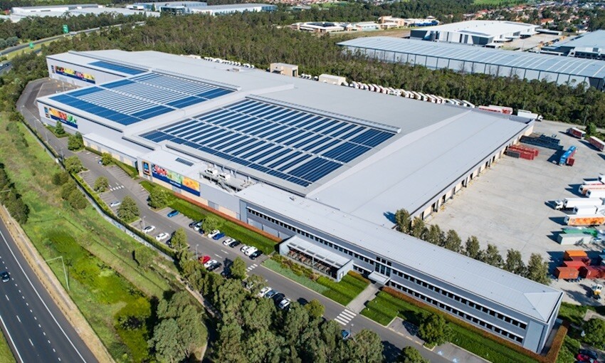 Clean energy investment in logistics property fund