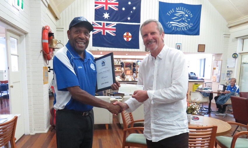 Prize delivered to deserving recipient