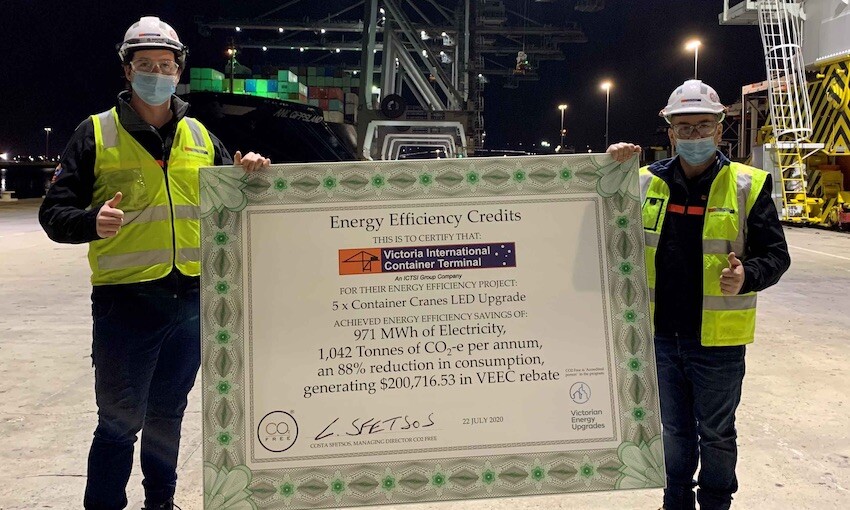 VICT lowers carbon emissions with LED lighting