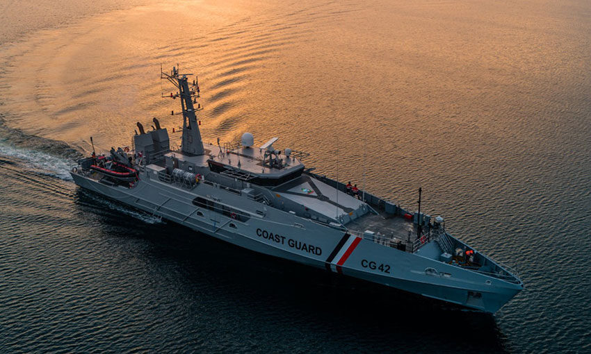 Austal Australia delivers two cape-class patrol boats