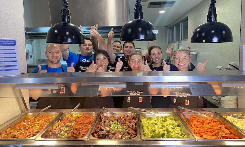 C.H Robinson and Austal work for charity in WA