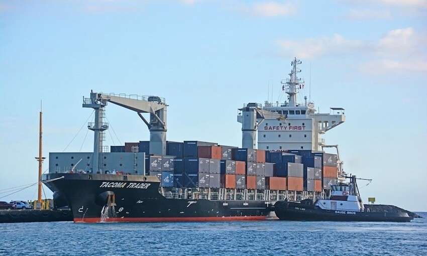 First sailing on new trans-Tasman service