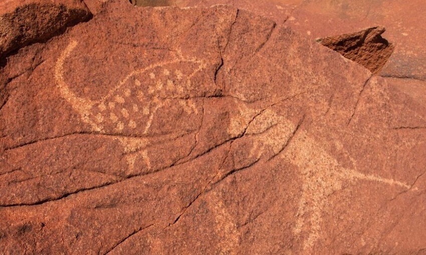 Pilbara Ports helps combat graffiti at Murujuga
