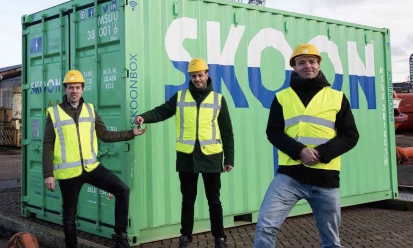 Damen uses Skoonbox to cut yard emissions