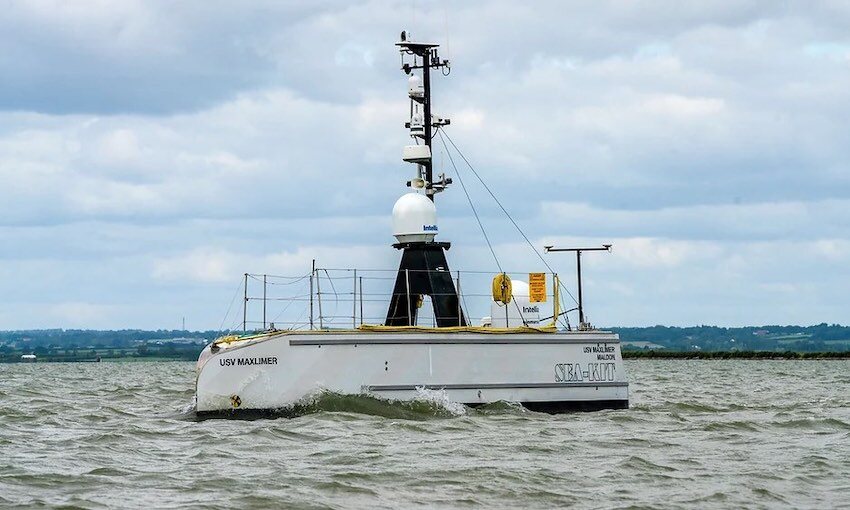 Unmanned vessel transmits data from volcanic eruption in Tonga