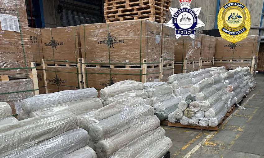 Sydney-bound meth haul intercepted in Hong Kong