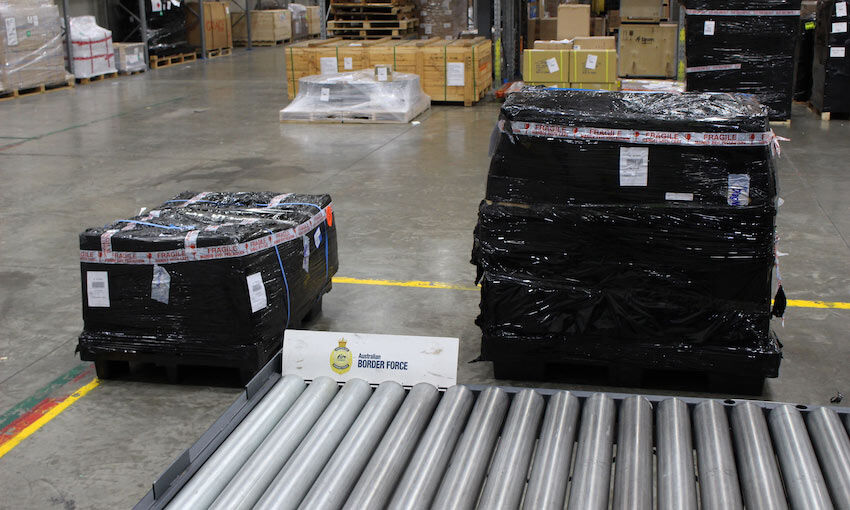 Taskforce uncovers 300 kilograms of drugs in air cargo