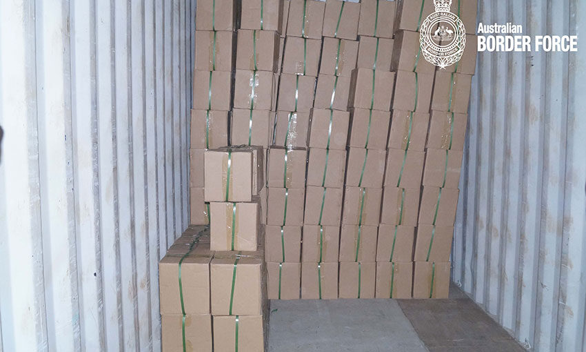 Seven years' jail for drugs found in Sydney-bound container