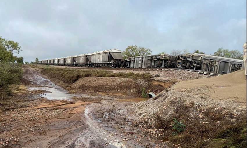 Freight train derailment highlights importance of drainage maintenance: ATSB