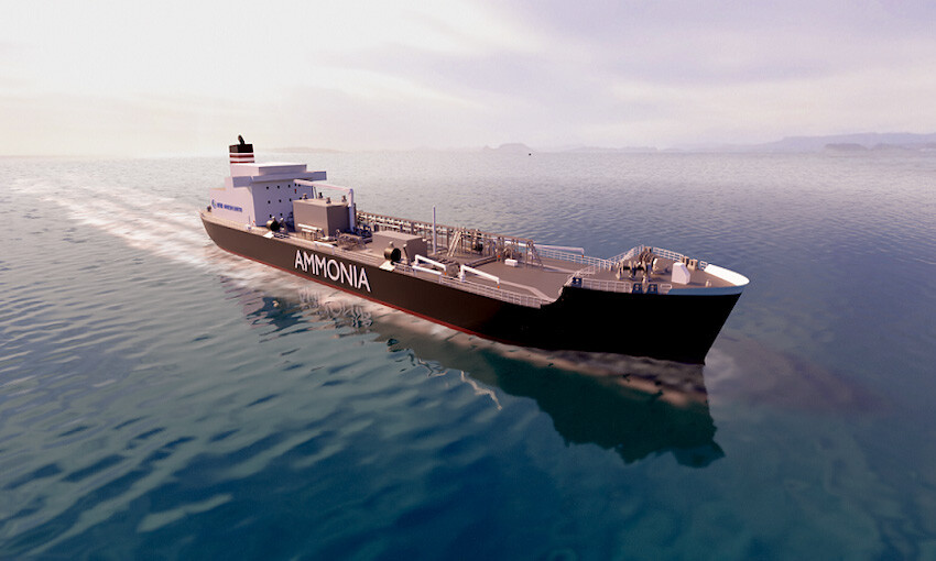 NYK's ammonia bunkering vessel design approved