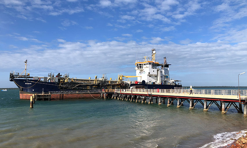 Brisbane headed to Weipa for dredging