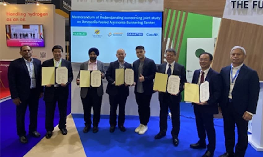 ClassNK and consortium to develop ammonia bunkering tanker