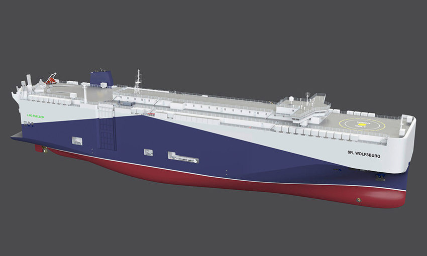 Car company charters additional LNG vessels