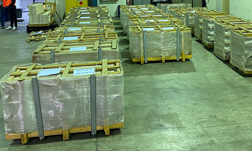 Three charged for alleged Botany sea-cargo drug smuggling