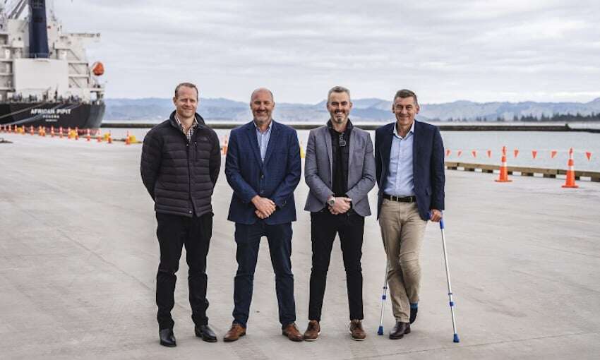 Wharf rebuild wraps up at North Island port