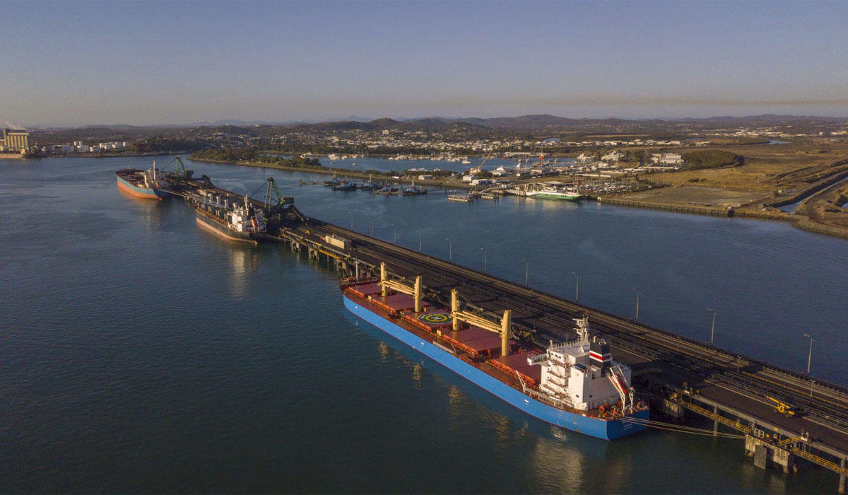Gladstone port throughput at a two year low