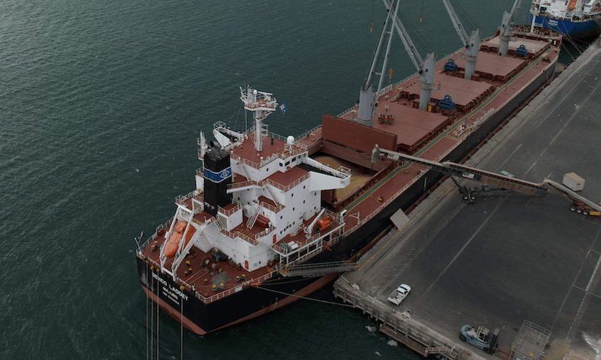 Big grain shipment exported from GeelongPort