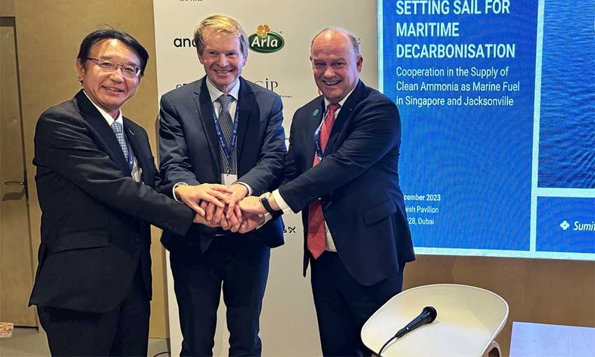 Höegh explores ammonia bunkering for Aurora fleet