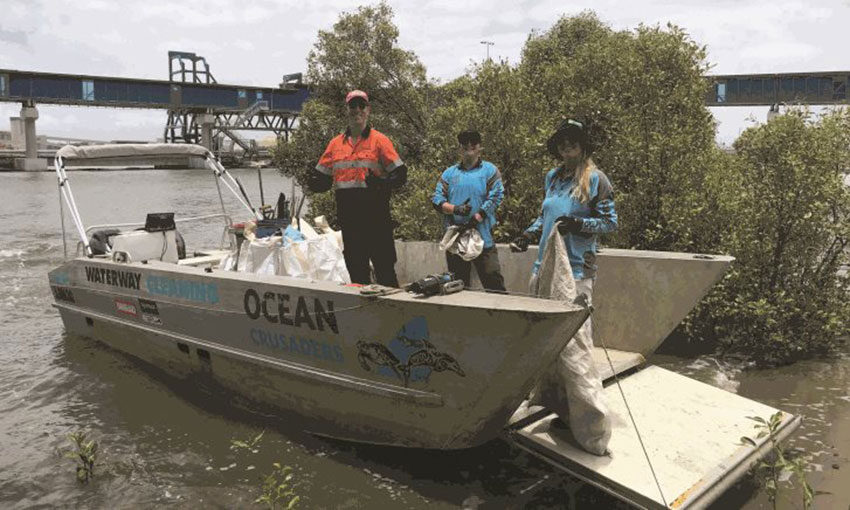 1.2 tonnes of litter picked up from port precinct