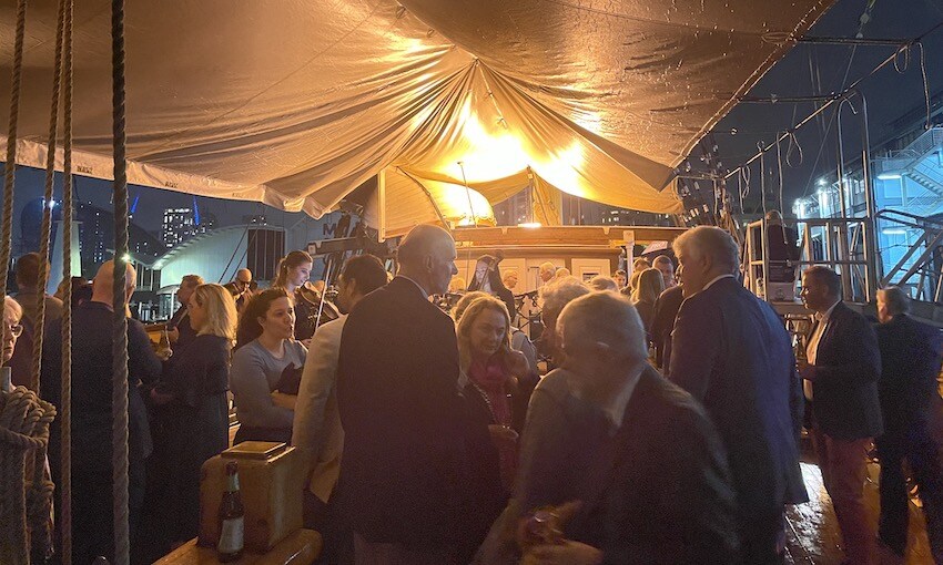 Nautical Institute celebrates 50th anniversary onboard James Craig