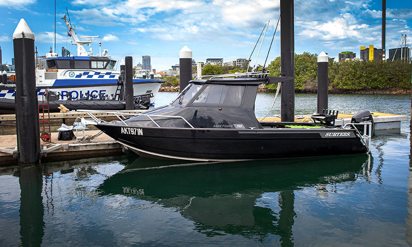 The small vessel that rendezvoused with MSC Joanna