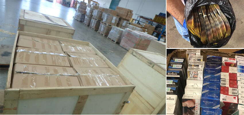 Three arrested over tobacco smuggling ring