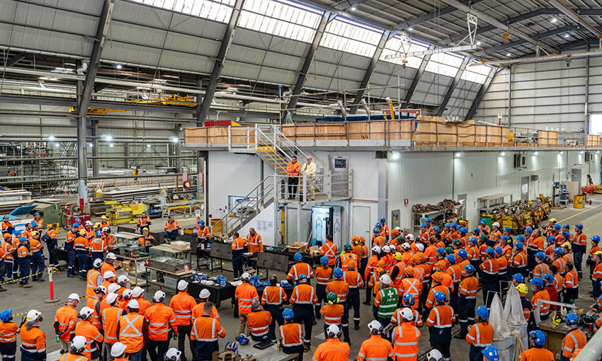 Tassie shipbuilder switches to four-day work week