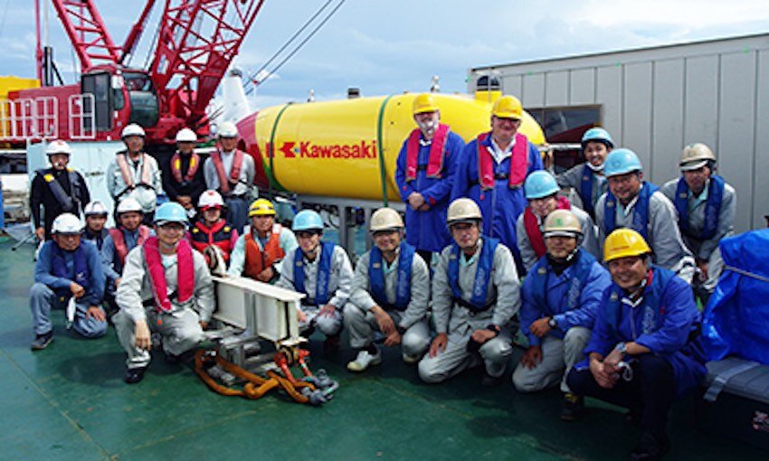 Autonomous underwater vehicle trial a success