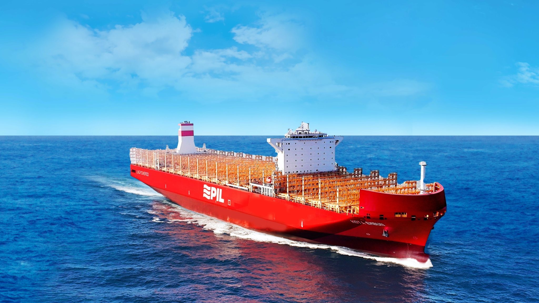 PIL names container vessel Kota Embun in China