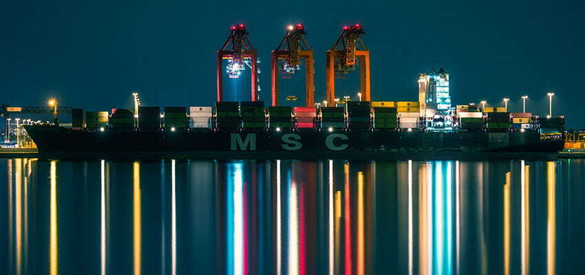 VIDEO: MSC Elma docks at Port Botany