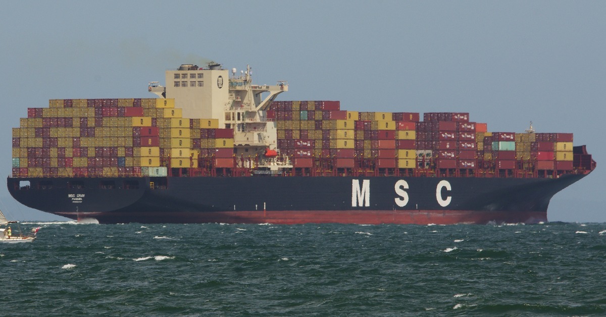 MSC Shay. Image: Dale Crisp