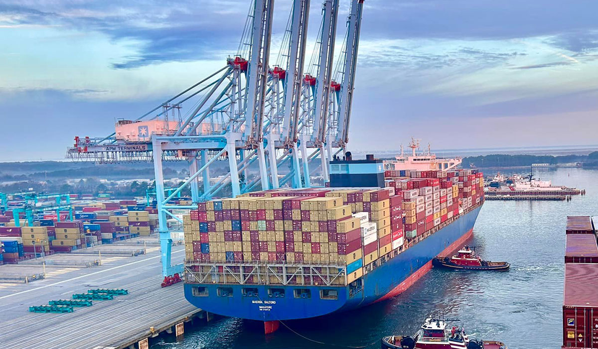 Maersk boxship breakdown is sister to Dali