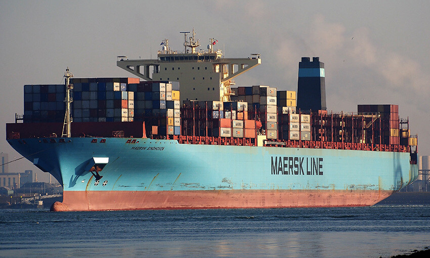 Another Maersk ship loses containers overboard in Pacific