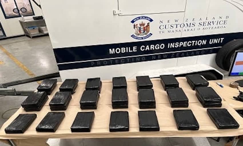 Cocaine seized from reefer at Tauranga