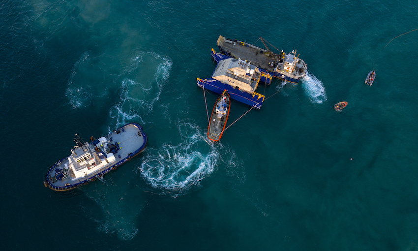 New arrival making waves at the Port of Grassy