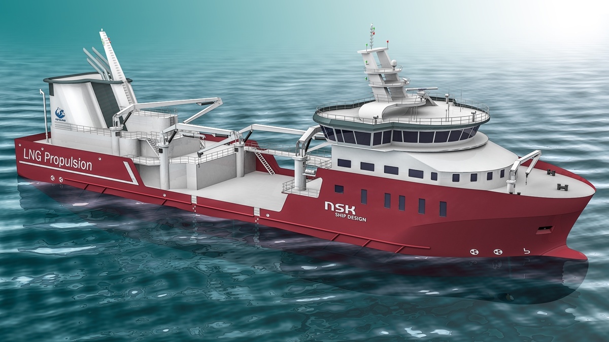 Wellboat design aims to reduce maintenance and emissions