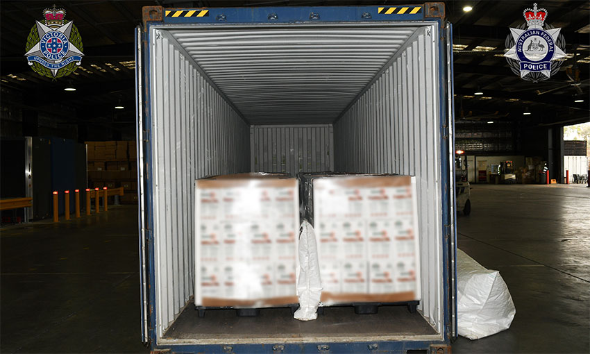 Two charged over $2bn meth import plot