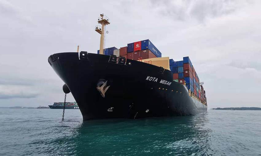 PIL trials marine biofuel on containership Kota Megah