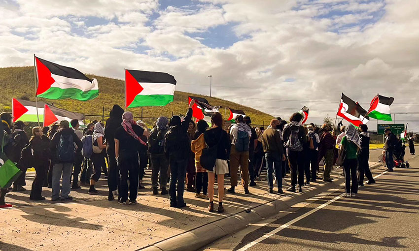 Impacts of protest ongoing at VICT