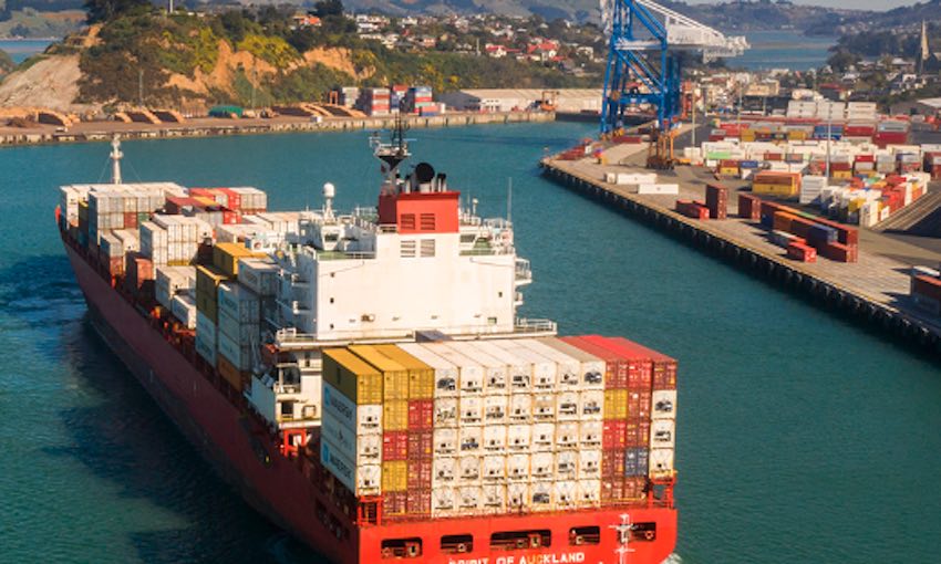 Half-year profit up 40% at NZ port