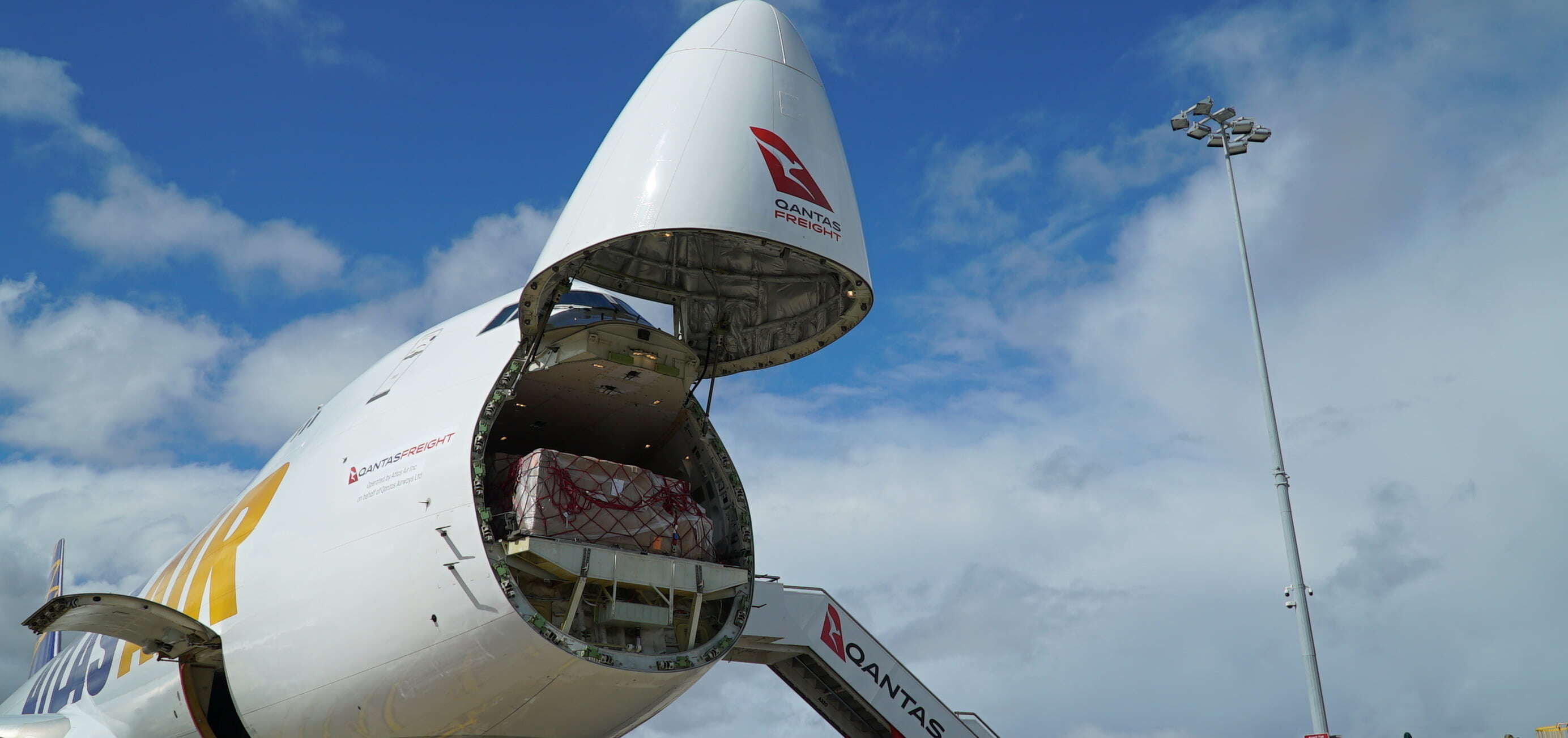 New Jumbo delivers freight boost for Qantas