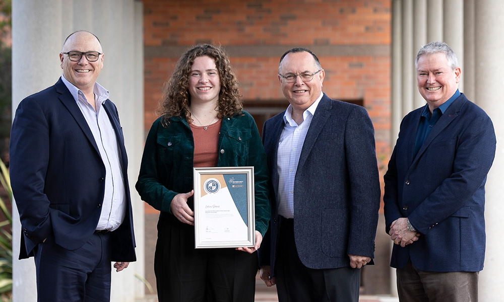 Scholarship winner to work with Southern Ports