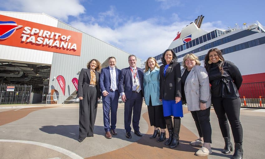 Spirit of Tasmania marks one year calling Geelong