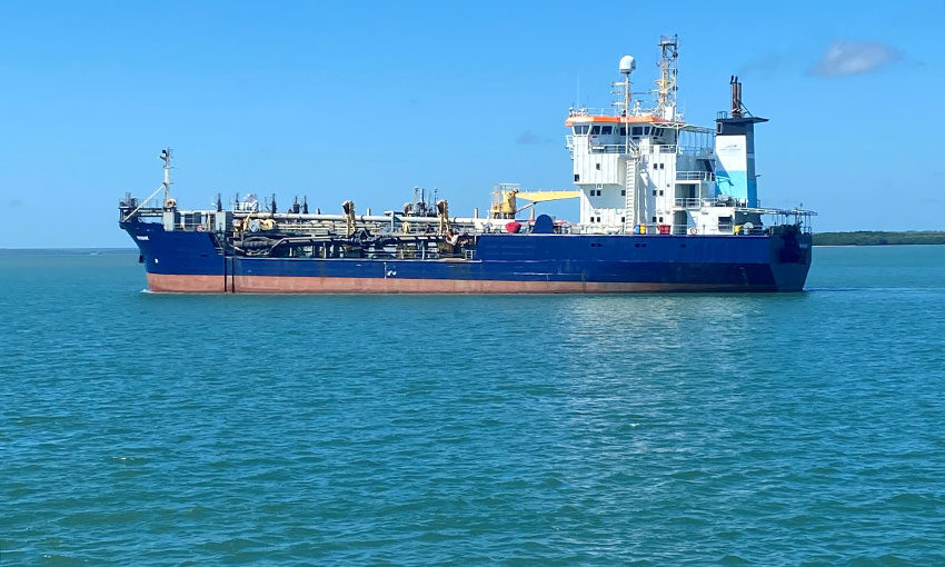 Weipa dredging done for the year
