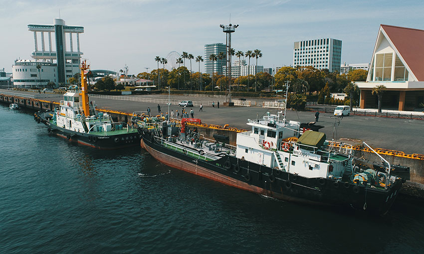 Japanese biofuel tug test
